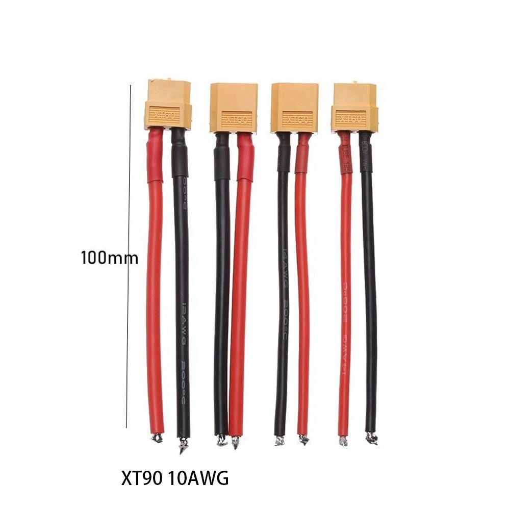 2 Styles XT90 Connector Female / male with 10AWG Wire New 100MM XT90 Connector Tool Parts
