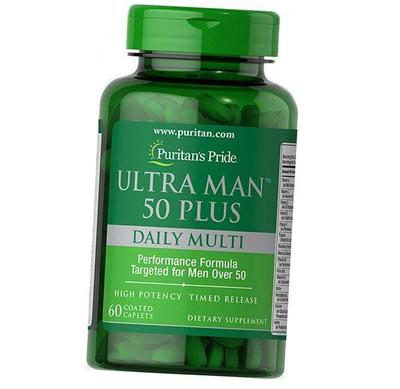 Витамины для мужчин после 50 лет, Ultra Man 50 Plus, 60каплет (36367126)
