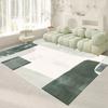 Ковер для дома в стиле легкой роскоши, украшение для гостиной, зеленые ковры, современные ковры для холла, ковры для диванной зоны, декор спальни, прикроватный большой напольный коврик