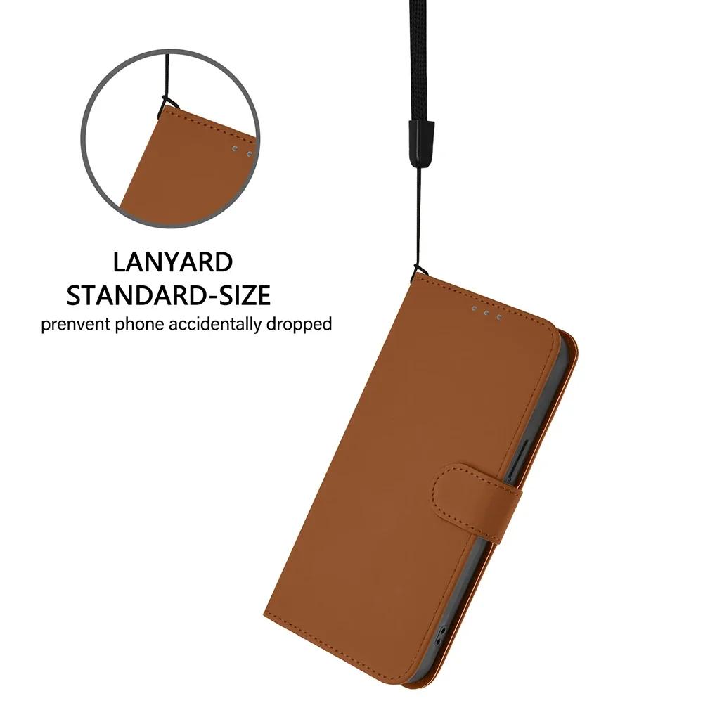 Однотонный чехол-кошелек для Nokia HMD Pulse Pro Plus C10 C12 C20 C22 C30 C32 G10 G11 G20 G21 G22 G42 G310 G400 X10 X20 X30