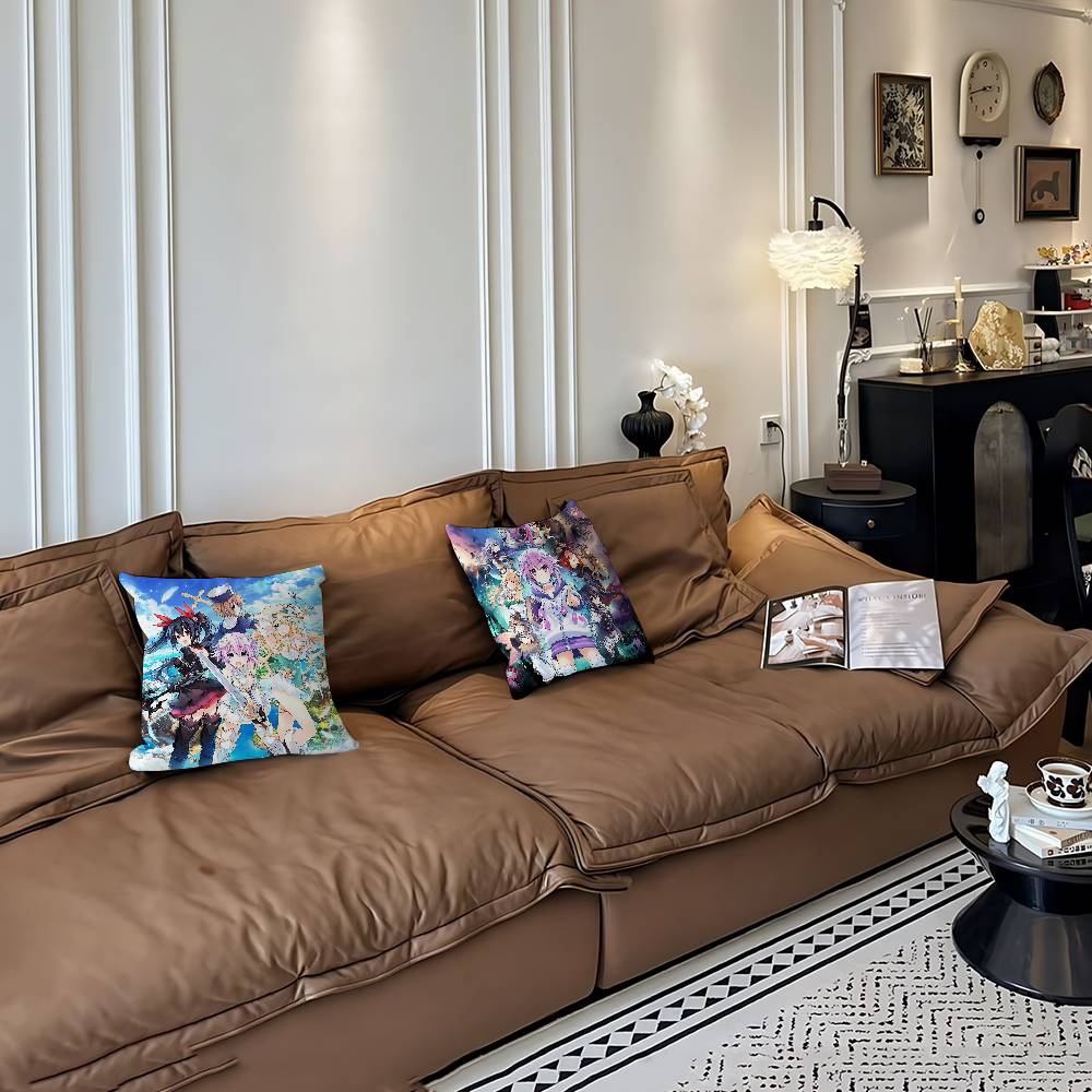 H-Гиперизмерение N-Нептуния Наволочка Съемная Моющаяся Наволочка – Всесезонный Мягкий Лен