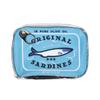Funny Canned Sardines Makeup Bag for Lipstick Powder Hand Cream Creative Cosmetic Bag Travel Portable Zipper Bag
