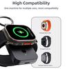 Portable Watch Charger Large Battery Capacity Compact Size Lightweight Keychain Wireless Charger for Apple Watch