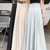 Women's Clothes Trend High Waisted Wide Leg Skirt Pants Large Hem Casual Elegant Basic Suit Pants Office Lady Trousers