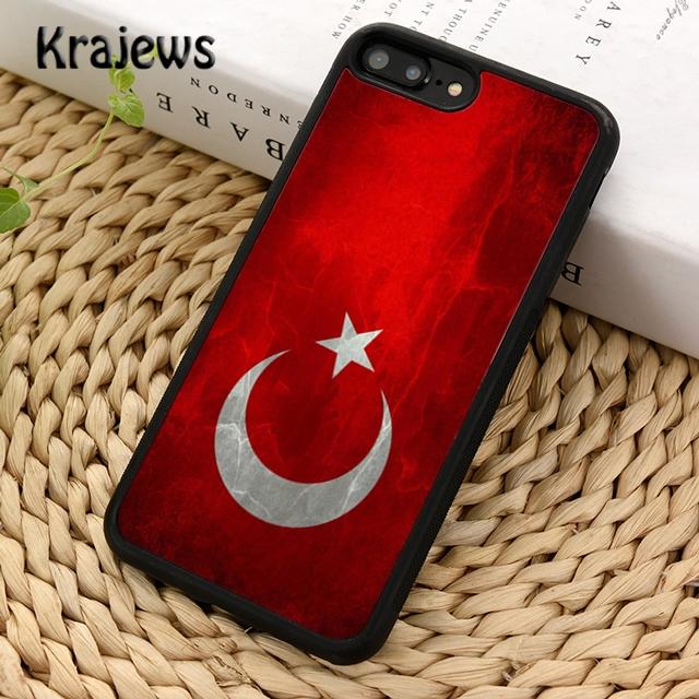 Krajews Republic Turkey Flag Ankara For iPhone 17 Air 16 Phone Case Cover 15 14 plus 12 13 pro max Fundas