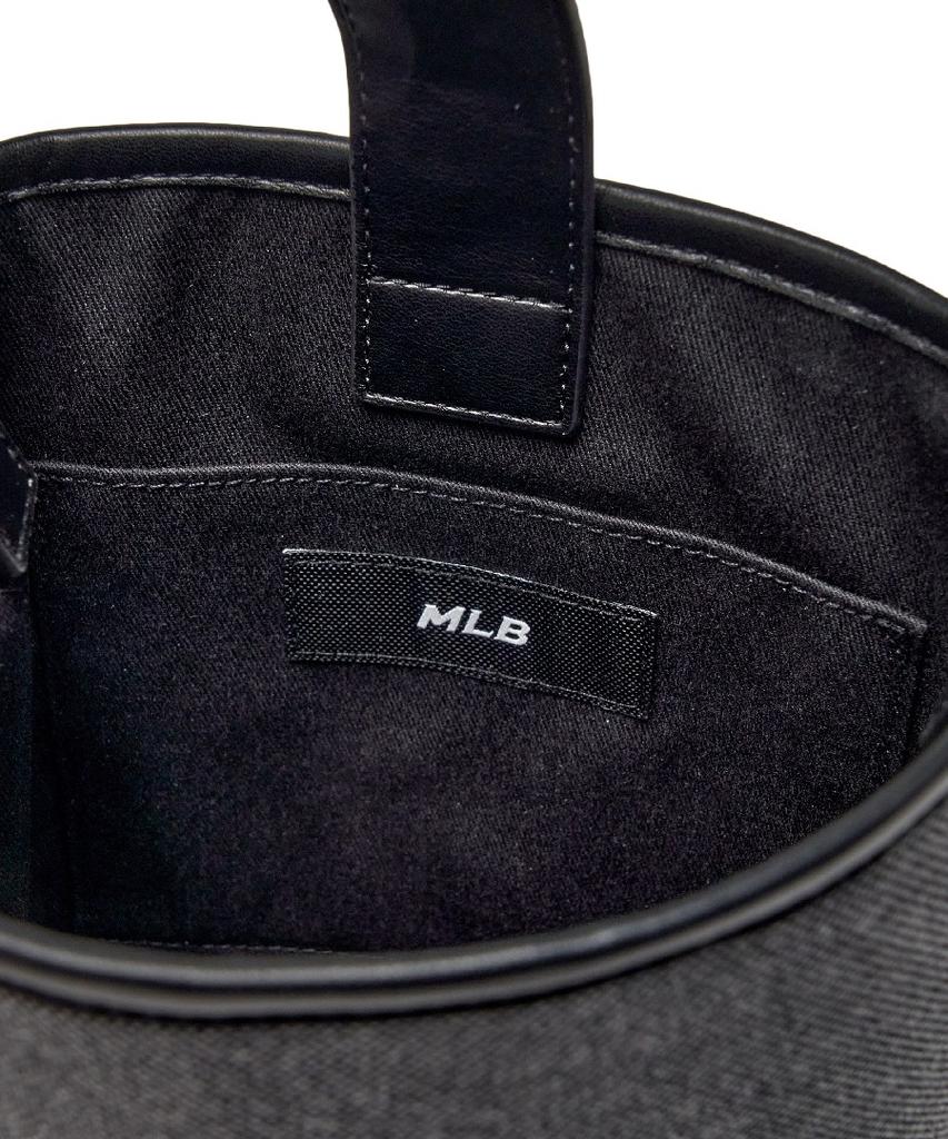 Мини-сумка-ведро из парусины MLB Basic, Нью-Йорк (черный)