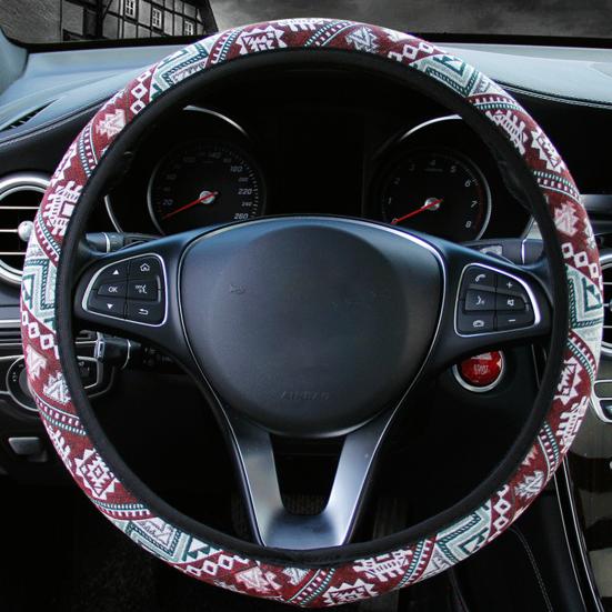 Stylish Steering Wheel Cushion Anti-scratch Universal Easy Installation