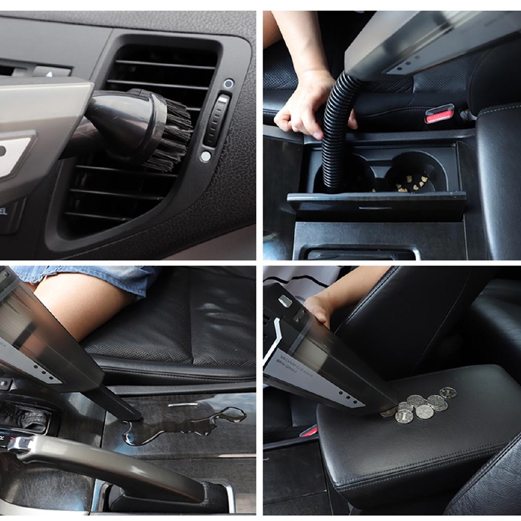 5000Pa 120W 12V Cordless Handheld Rechargeable Portable Vacuum Cleaner Car Wet Dry Powerful Vaccum Cleaner For Home Car Cleaning