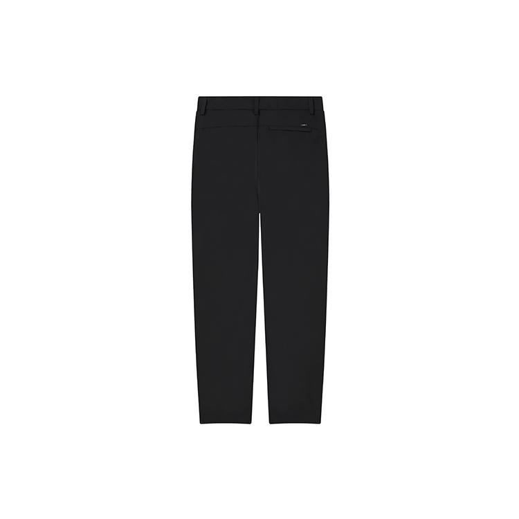 New FILA Knitted Sweatpants Men's Pitch Black F11M322604F-BK