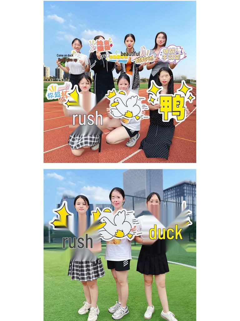 Custom Cheer Signs & Pom-Poms for Sports Events & Team Photos