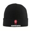 Кепка с логотипом Kenworths Модная осенне-зимняя шапка-бини Свободная кепка Унисекс Акриловая вязаная шапка