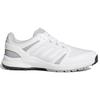 adidas Дышащие низкие кроссовки для марафона мужские белые с серым широкие FX6631