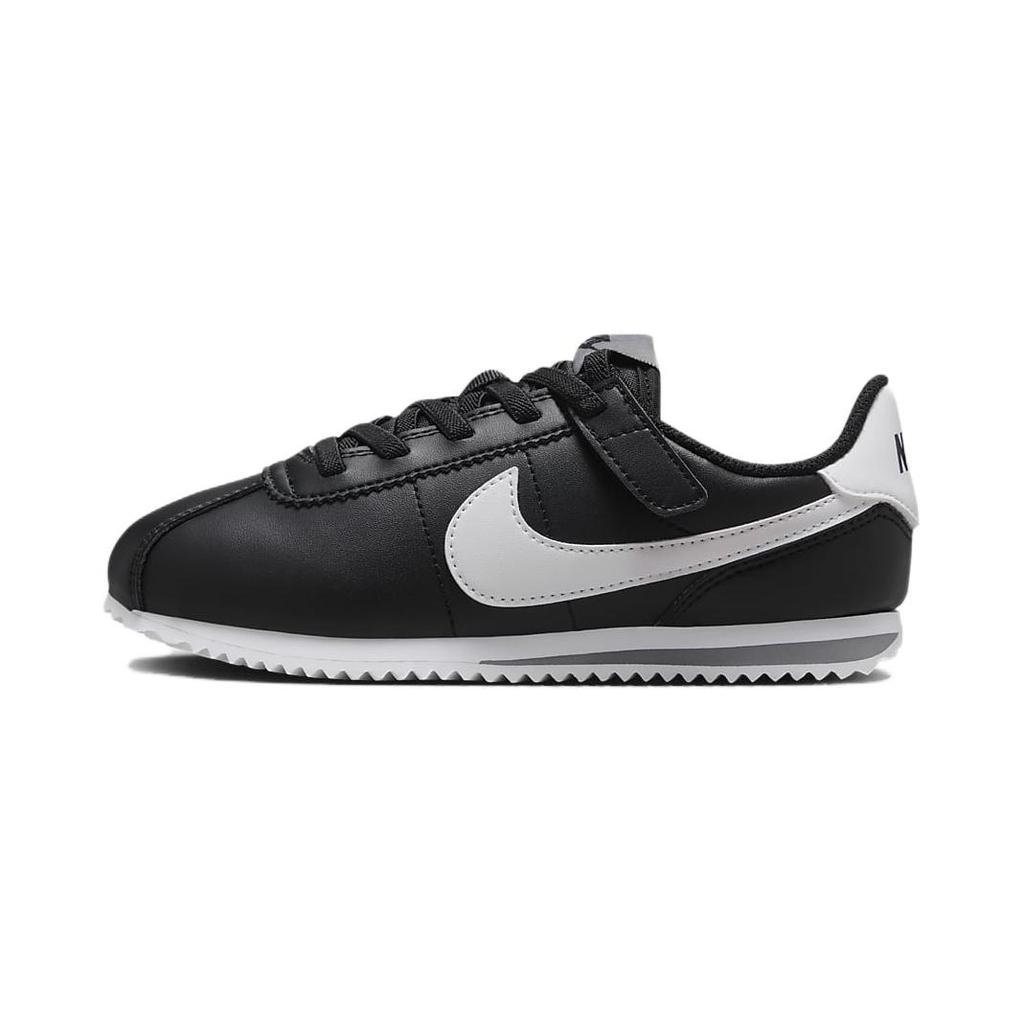 Nike Cortez EasyOn Износостойкие Низкие Детские Беговые Кроссовки Черно-Белые Детские DM0951-001