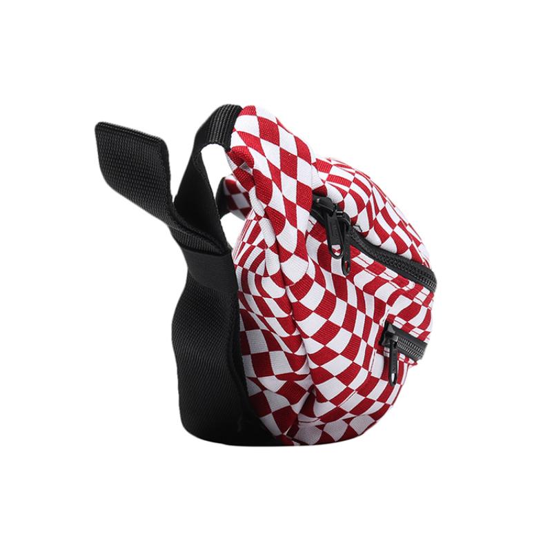 Vans Холщовая холщовая сумка поясная сумка обычная унисекс красно-белая Vans VN0A2ZXXRLM