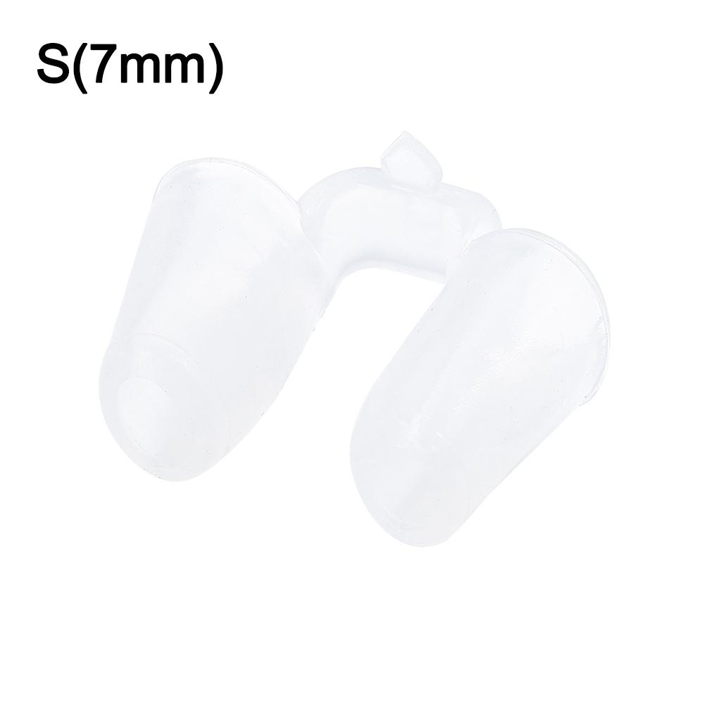 Прозрачный зажим для носа из силикагеля, послеоперационный фиксатор для коррекции искривленного носа, поддержка формирования ноздрей