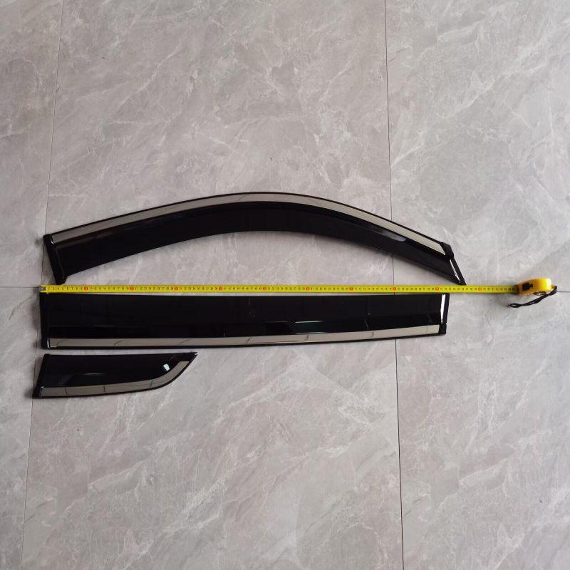 Volkswagen Teramont 6-Piece Stainless Steel Window Rain Guards & Deflectors