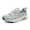 Skechers Tres-Air Uno Удобные Универсальные Дышащие Упругие Низкие Кроссовки для Бега Мужские кроссовки Серый 183096-GRY