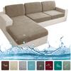 New Waterproof Sofa Cushion Cover Jacquard Sofa Cover Anti -Dust Thick Furniture Protector Removable Separate Armchair Couch Pet