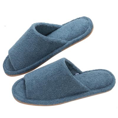 KOCOTA Сандалии-полотенца и махровые Идеально подходят для после дома XL тапочки, 100% хлопок, Тихие, Для ванной, Стираемые, Влаговпитывающие, Быстросохнущие, Хлопок,