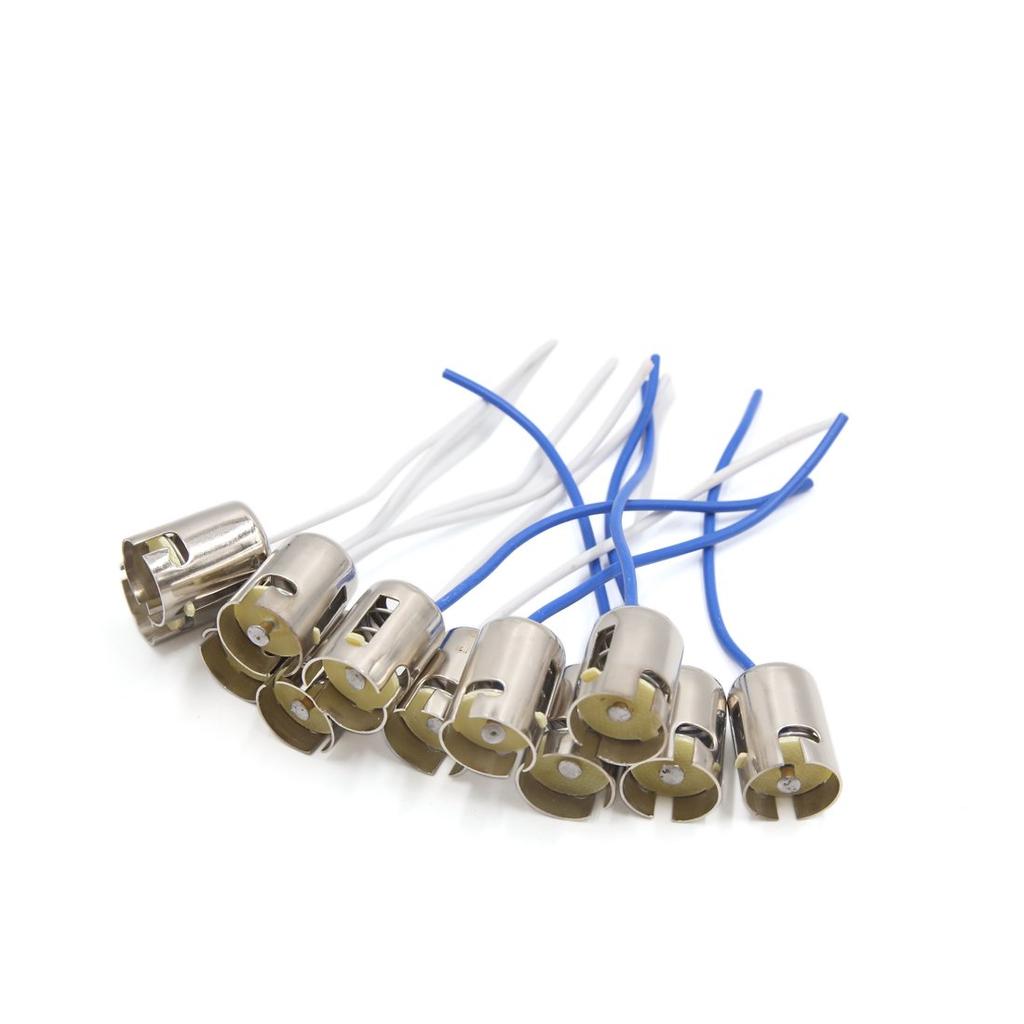 uxcell Патрон лампы BA15s, Лампа указателя поворота, Лампа, Проводка, Жгут проводов, Патрон, DC -36V, Подходит для автомобилей, Упаковка из 12 штук