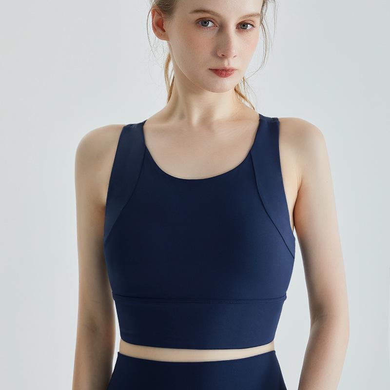 Высокопрочный жилет для йоги со встроенной чашкой и ударопрочной спинкой