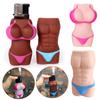 1PC Creative Sexy Body Lovers Gifts Waterproof Couple Silicone Lighter Protective Lighters Cover Lighter Case