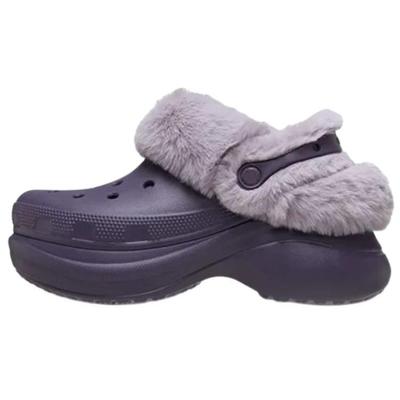 Модная Универсальная Обувь с Отверстиями Кит Женская Обувь Фиолетовый 211753-5CI