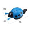 2pcs Childres Bike Handlebars Bells Cute Bug Shaped Bicycles Bells for Road Bike, Mountain Bike, Scooter, Sports Bike