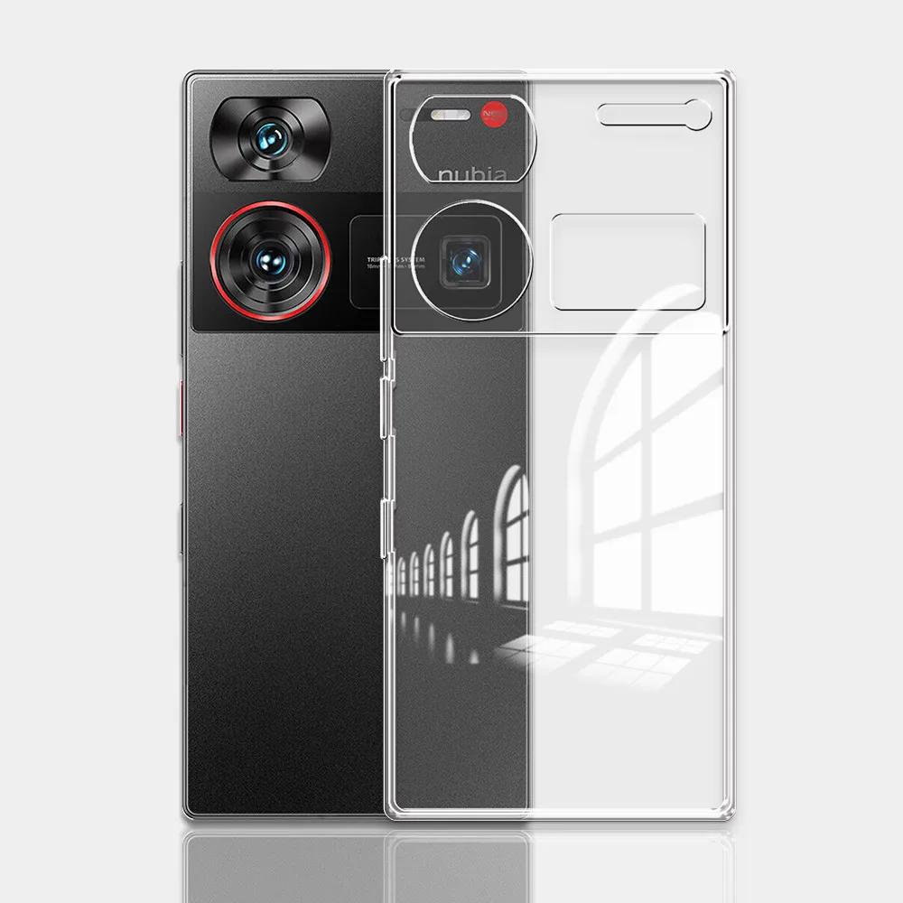 Чехол для ZTE Nubia Z60 Ultra Прозрачный Мягкий Силикон Защитный Чехол для Телефона Для ZTE Nubia Z60 Ultra NX721J Чехол Ударопрочный Задняя Крышка