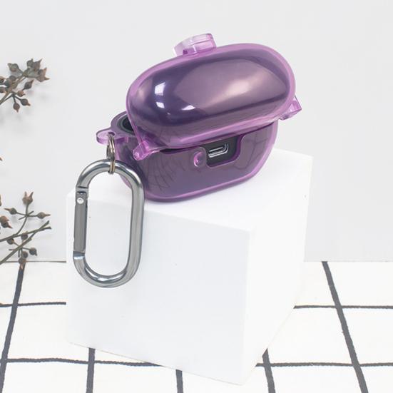 Прозрачный защитный чехол для наушников с точным расположением отверстий, грязеотталкивающий, с подвесной пряжкой, чехол для наушников