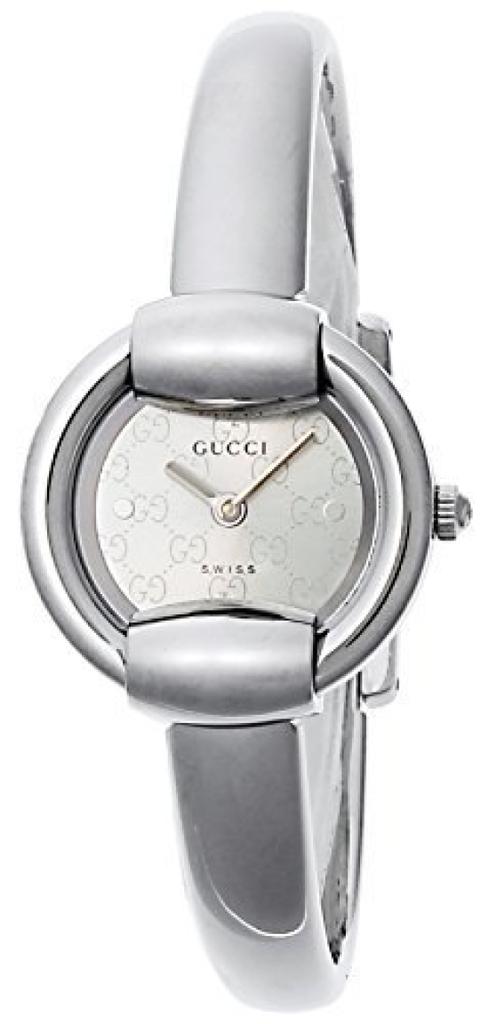 Gucci 1400 Outlet Black Plain Box Included Original Authentic Warranty Silver Stainless Steel Quartz Swiss Watch Brand YA014512 (No Box) 26.5mm