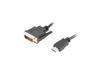 Кабель HDMI(M)-DVI-D,(M) DUAL LINK 3 M черный