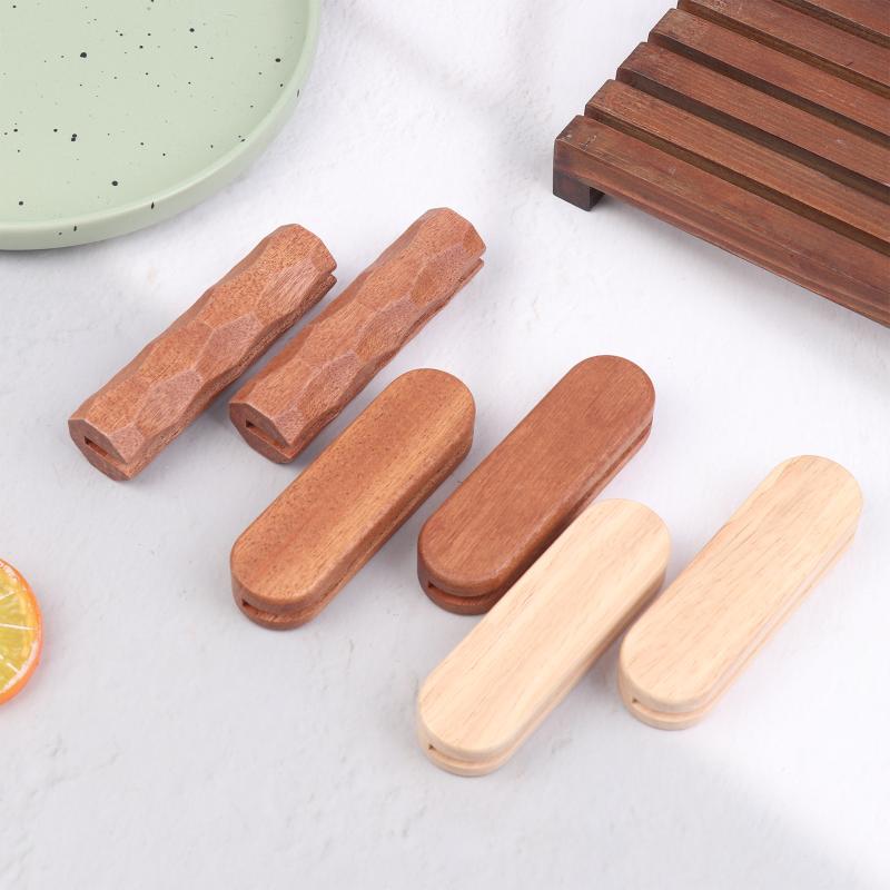 2 шт. Сапеле Сковорода Изолированная ручка Защита от ожогов Сковорода-гриль Изолированная ручка Термостойкая Для посуды Сотейник Сковорода для жарки