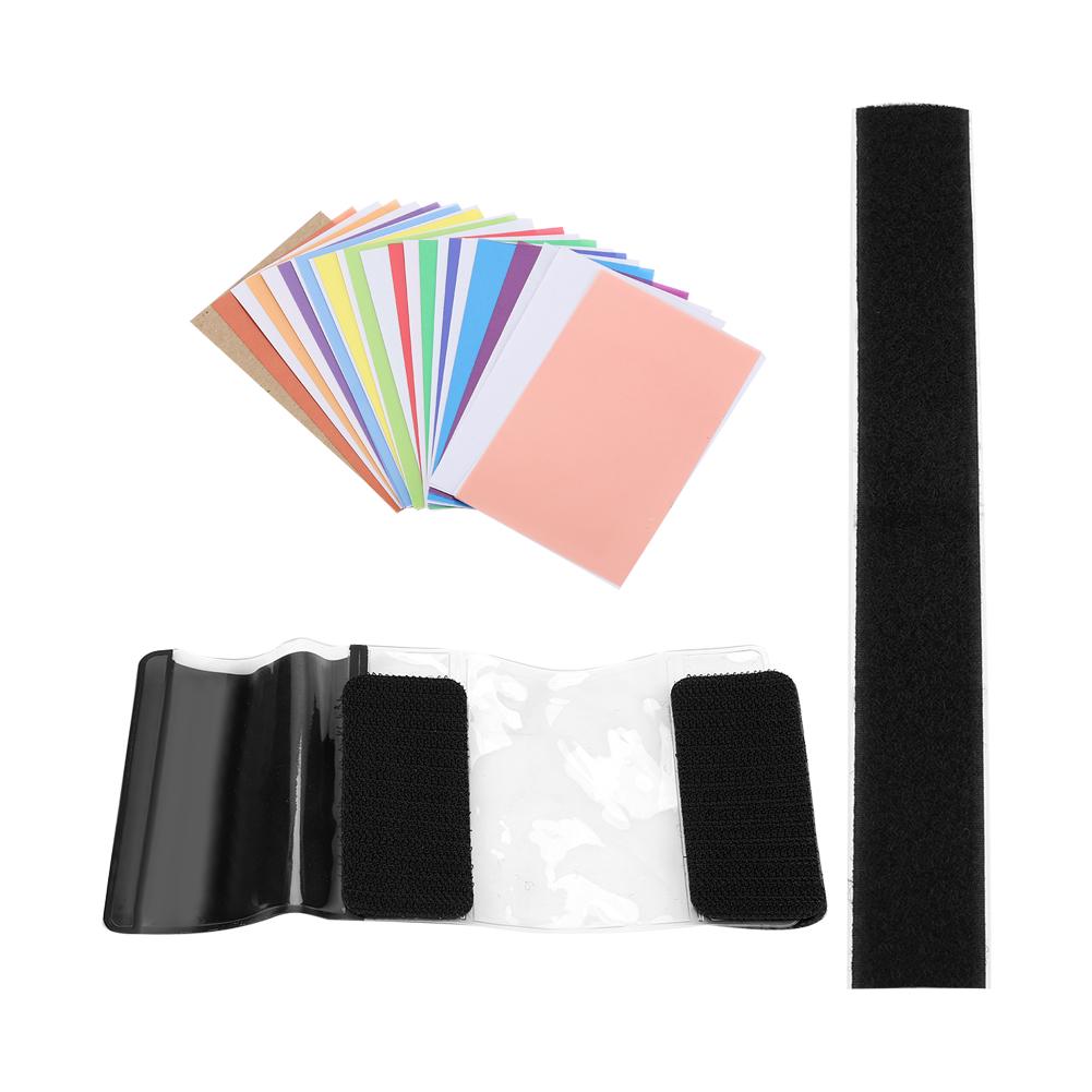 12 шт. цветной стробоскопический флэш-цветной световой гелевый всплывающий фильтр-диффузор