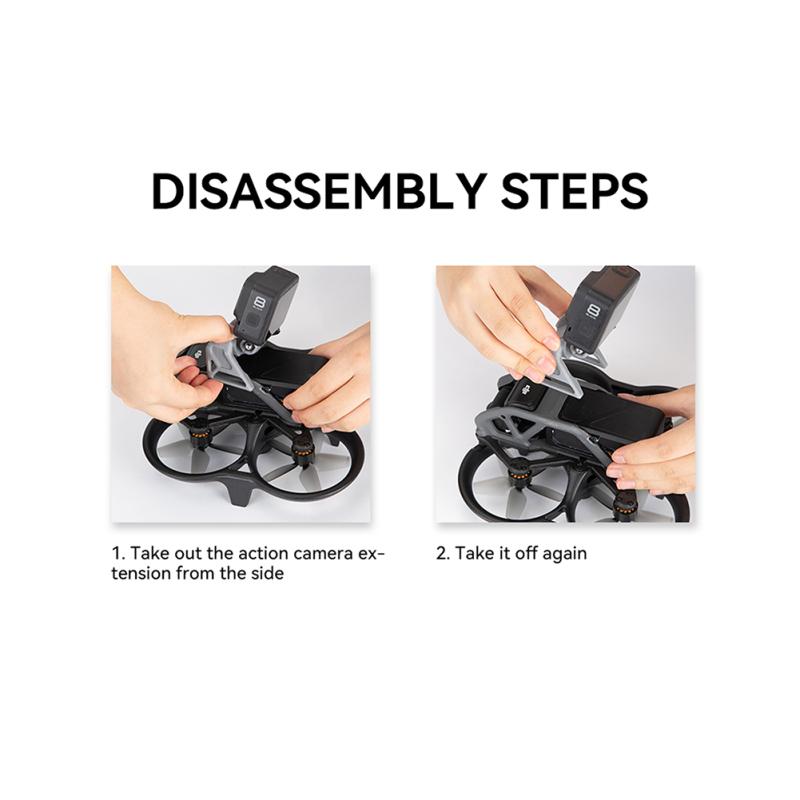 Расширение экшн-камеры, совместимое с Dji Avata Drone, адаптер 1/4 Oa2, фиксированные детали, совместимые с