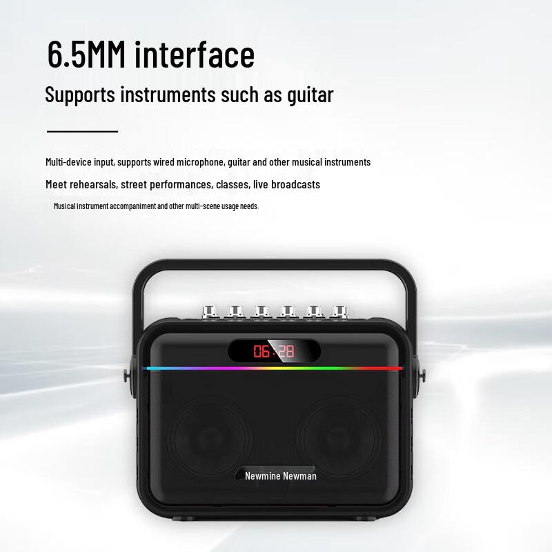 Newmine K112 Portable Bluetooth Karaoke Speaker