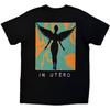 Nirvana Unisex Adult In Utero Angel Swirl T-Shirt