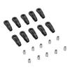 10PCS M4 RC Link Rod Ends M4 Plastic Tie Rod End Ball Joint Link 1 10 Crawler Link Ends for Axial SCX10 I II III