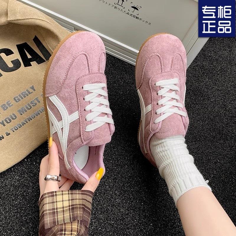 Желтые туфли Dexun женские туфли 2025 весна-лето новые популярные легкие ретро туфли Forrest Gump универсальные спортивные и любительские туфли для сноуборда