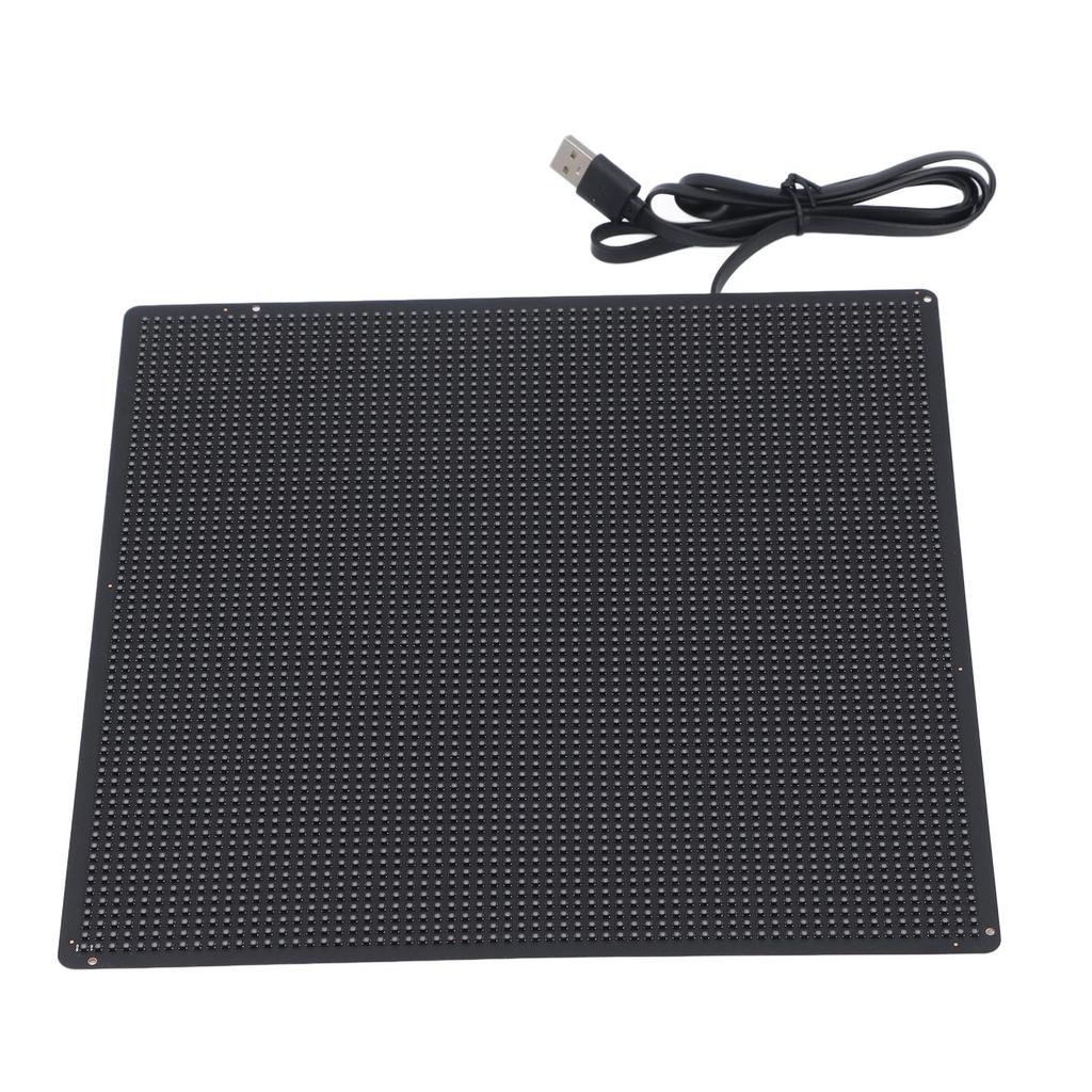 Светодиодный дисплей 64 X 64 точек, гибкий программируемый светодиодный дисплей BT для вечеринки, карнавала, сбора 25 X