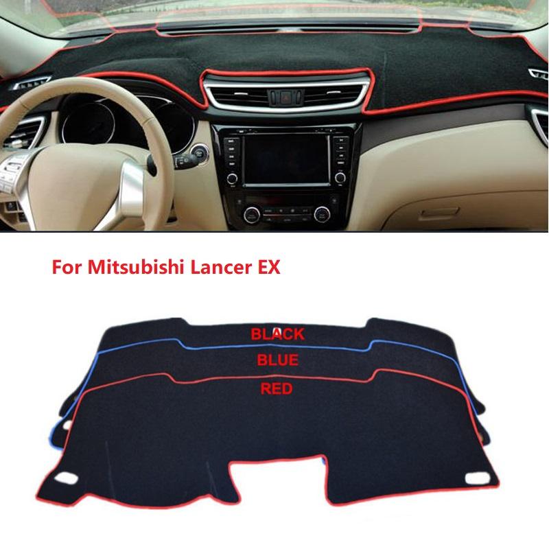 Auto Mat Sun Shade Carpet Dashboard Cover For Mitsubishi Lancer EX 2008 2009 2010 2011 2012 - 2015 2016 2017 Dashmat Dash