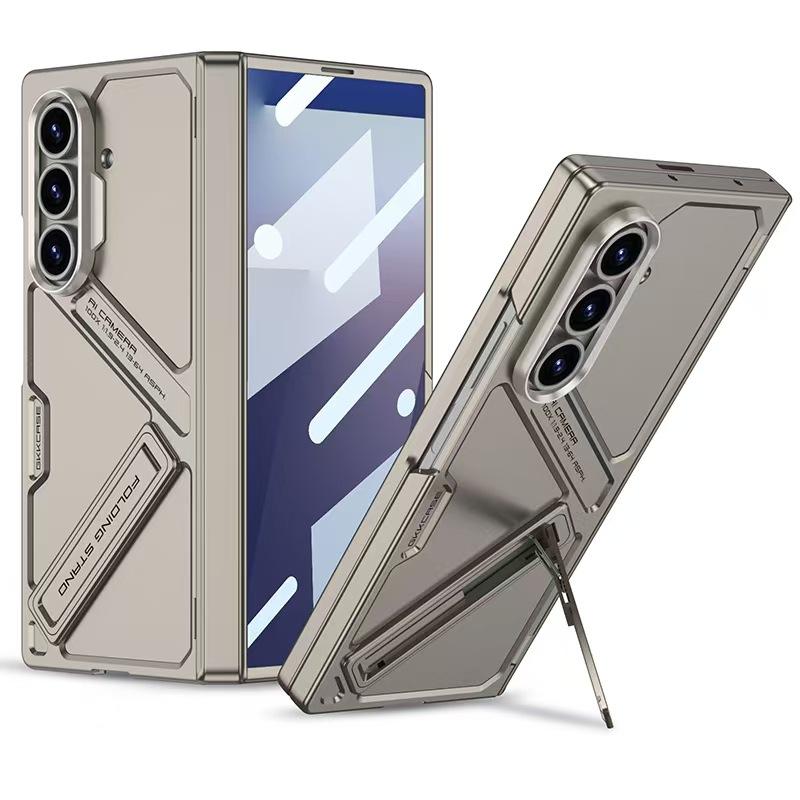 Чехол для мобильного телефона Samsung ZFold7 Высококачественный кронштейн Ультратонкий чехол-книжка для Fold6 Пленка Интегрированный Всесторонний Противоударный Жесткий Чехол