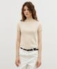 ARTID Cotton Rib Short Sleeve Knit_Butter