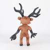 Hushan Unofficial Deer Plush Toy from Nights In the Roblox Halloween Birthday Horror Game Merchandise "99 Forest" (38cm) Doll, Cushion, Gift, [Used]