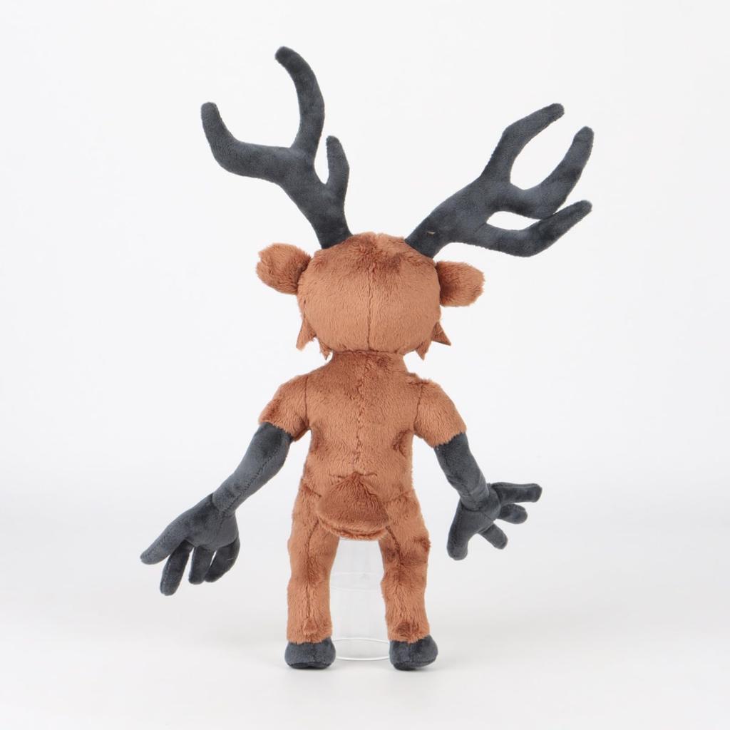 Hushan Unofficial Deer Plush Toy from Nights In the Roblox Halloween Birthday Horror Game Merchandise "99 Forest" (38cm) Doll, Cushion, Gift, [Used]