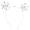 Christmas Crystal Snowflake Headband - Fashionable Hair Accessory for Parties & Photos
