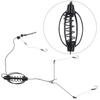 Carp Fishing Feeder Fishing Baits Cages Hook Rig-Set Inline Method Feeder Tackle