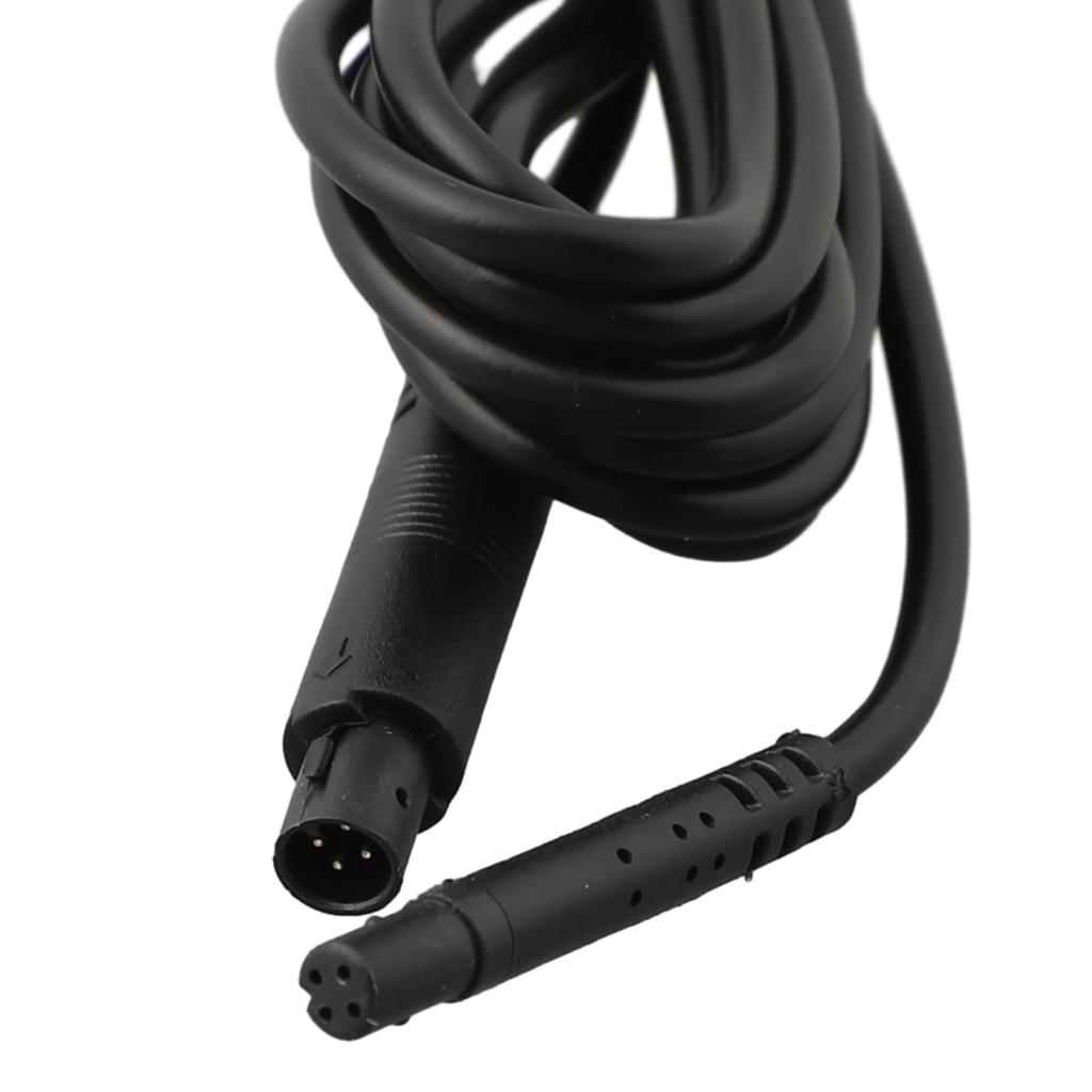 Удлинительный кабель для парковочной камеры, удлинительный шнур для парковочного видео, 4-жильный, мужской-женский, недеформируемый, 12 В, 300 см, ABS