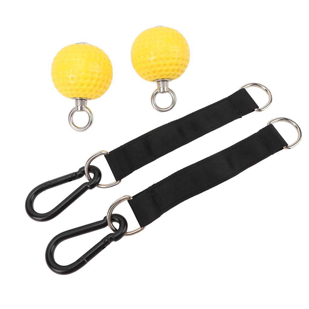 Pair of Pull Up Ball Grip Arm Strength Training Anti Slip Portable for Fitness Home Gym Workout