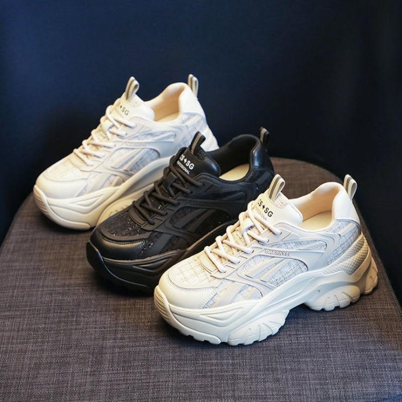 Универсальная повседневная дышащая спортивная обувь, увеличивающая рост